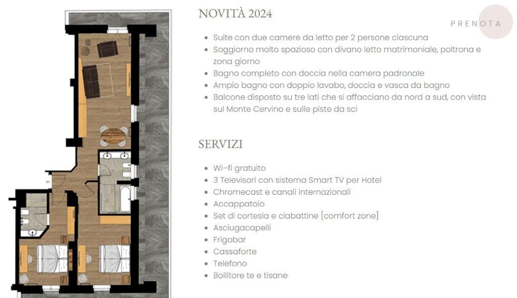 Hotel Excelsior Planet à Breuil-Cervinia Extérieur photo
